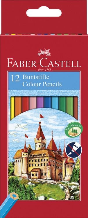 Produktbild: Faber-Castell Buntstift Castle, 12er Set