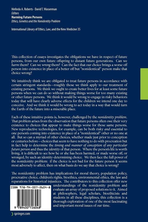 Produktbild: Harming Future Persons