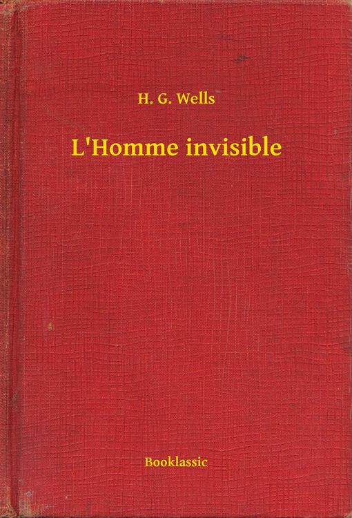 Produktbild: L'Homme invisible