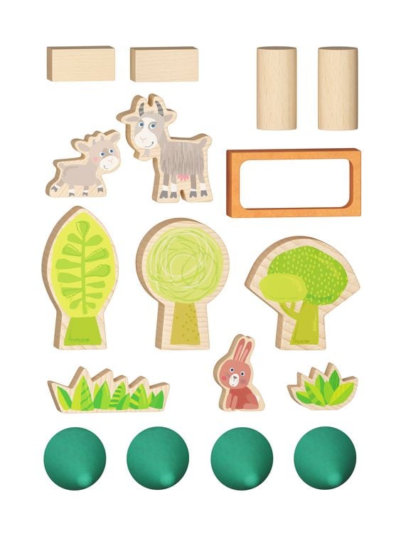Produktbild: Meine erste Bausteinwelt - Wald & Wiese