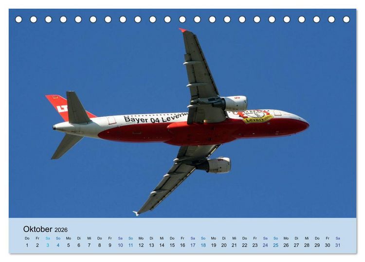 Produktbild: Giganten der L&uuml;fte (Tischkalender 2026 DIN A5 quer), CALVENDO Monatskalender