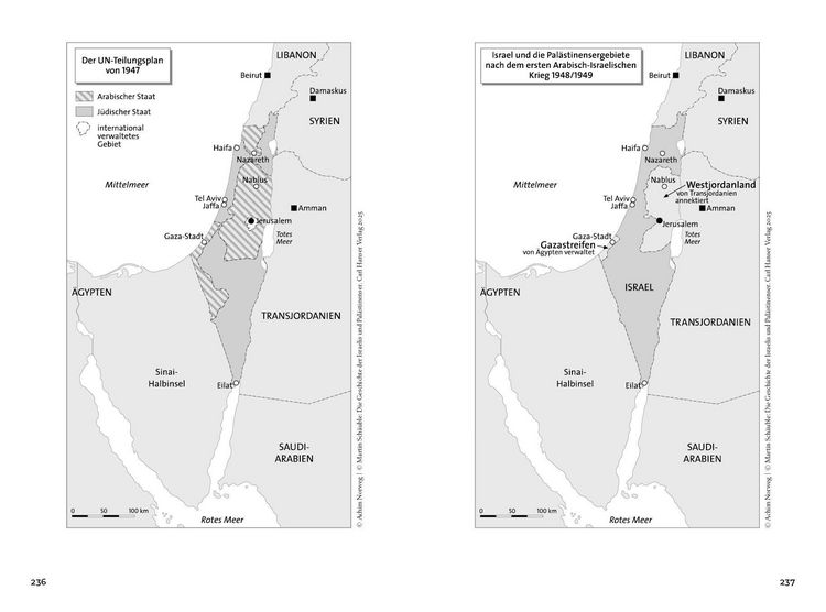 Produktbild: Die Geschichte der Israelis und Pal&auml;stinenser