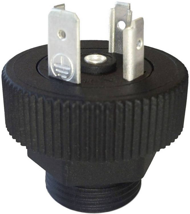 Produktbild: Hirschmann Ger&auml;testecker GMD-Serie Schwarz GSP 311 Pole:3 + PE 931 297-001-1 Inhalt: 1St.