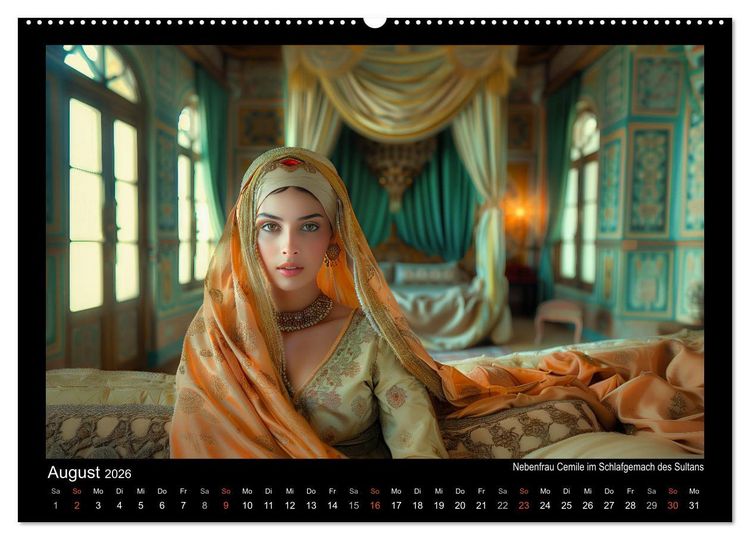 Produktbild: Im Palast des Sultans (Wandkalender 2026 DIN A2 quer), CALVENDO Monatskalender