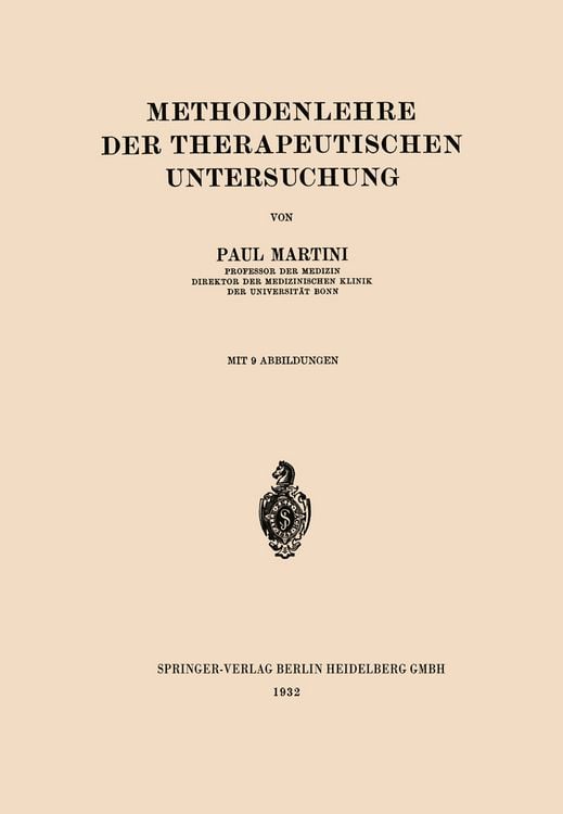 Produktbild: Methodenlehre der Therapeutischen Untersuchung
