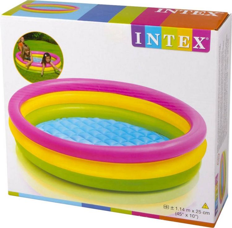 Produktbild: Intex 57412NP Easy Pool (Aufblasring) (L x B) 114cm x 25cm