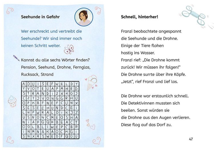 Die drei !!!, Bücherhelden 2. Klasse, Seehund ahoi!