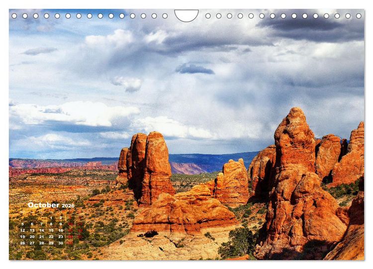 Produktbild: Arches Road Trip (Wall Calendar 2026 DIN A4 landscape), CALVENDO 12 Month Wall Calendar