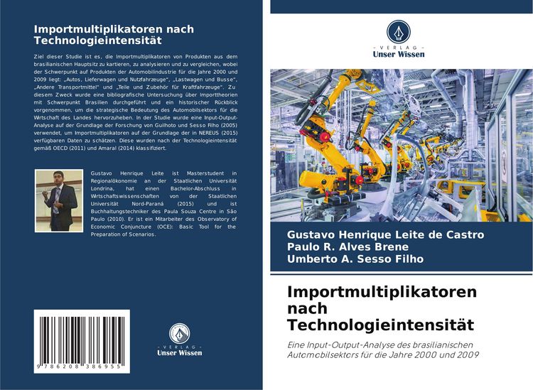 Produktbild: Importmultiplikatoren nach Technologieintensit&auml;t