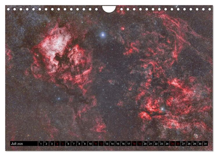 Produktbild: Deepsky Wide (Wandkalender 2026 DIN A4 quer), CALVENDO Monatskalender