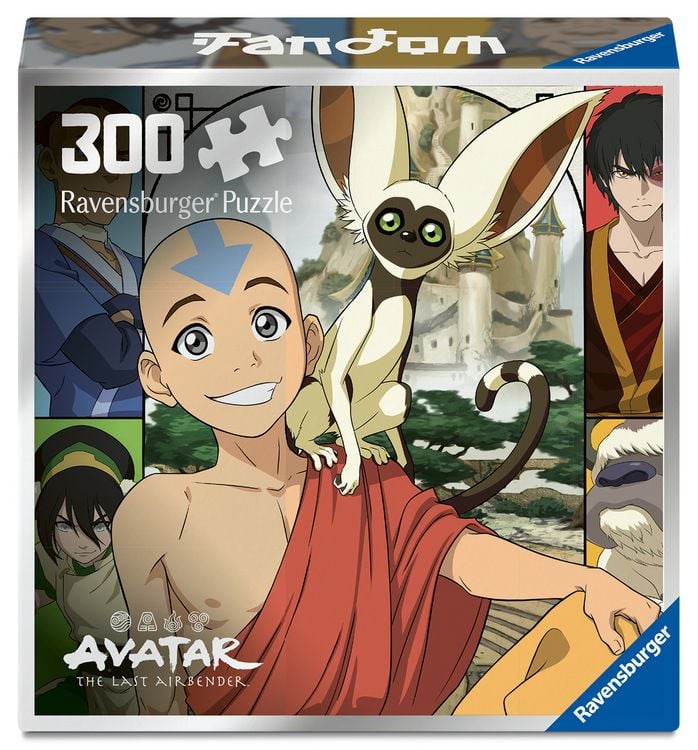 Produktbild: Erwachsenenpuzzle 300 Teile - Avatar - Der Herr der Elemente