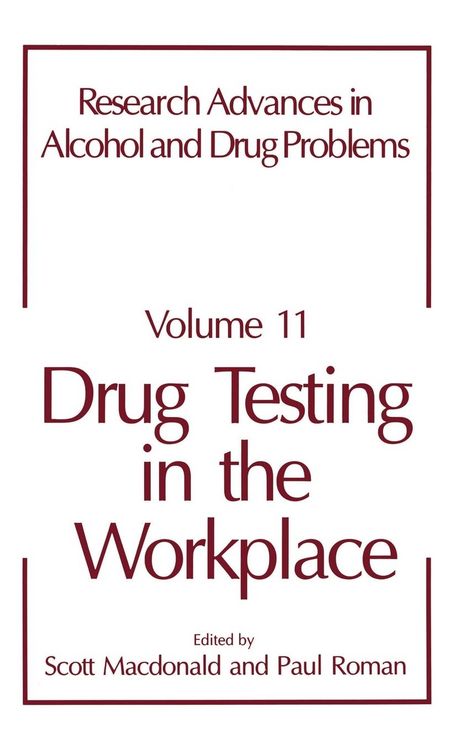 Produktbild: Research Advances in Alcohol and Drug Problems