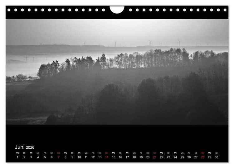 Produktbild: NEBEL (Wandkalender 2026 DIN A4 quer), CALVENDO Monatskalender
