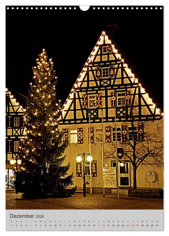 Produktbild: Pfullingen ... meine Stadt (Wandkalender 2026 DIN A3 hoch), CALVENDO Monatskalender