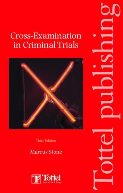 Produktbild: Cross-Examination in Criminal Trials