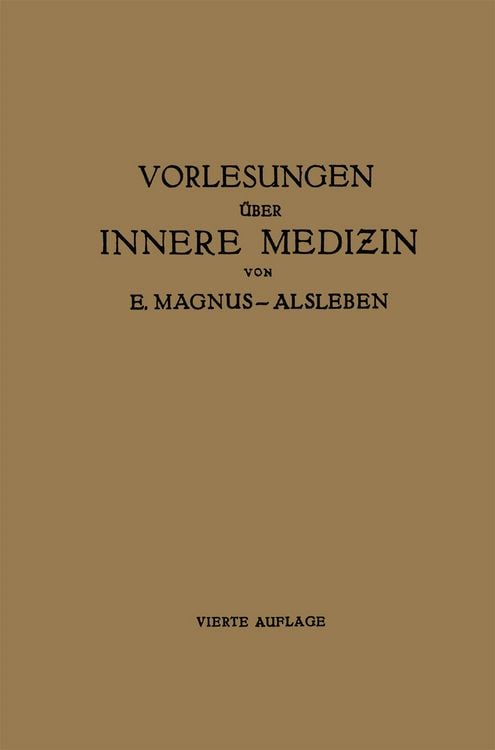Produktbild: Vorlesungen &uuml;ber Innere Medizin