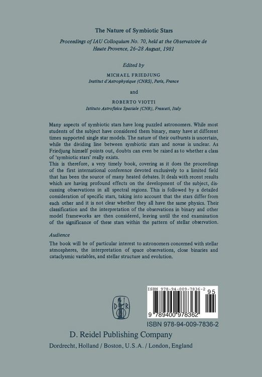 Produktbild: The Nature of Symbiotic Stars