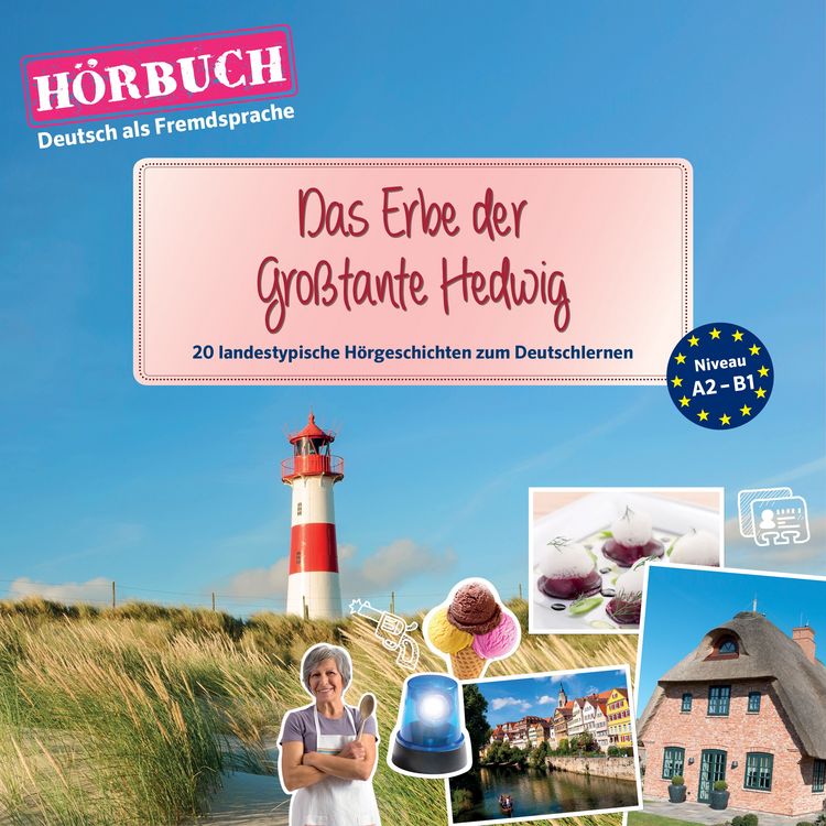 Produktbild: PONS H&ouml;rbuch Deutsch als Fremdsprache: Das Erbe der Gro&szlig;tante Hedwig