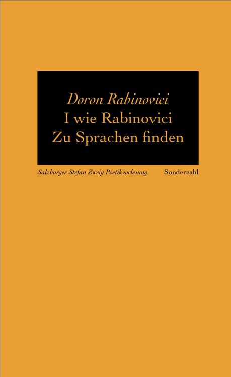 Produktbild: I wie Rabinovici. Zu Sprachen finden