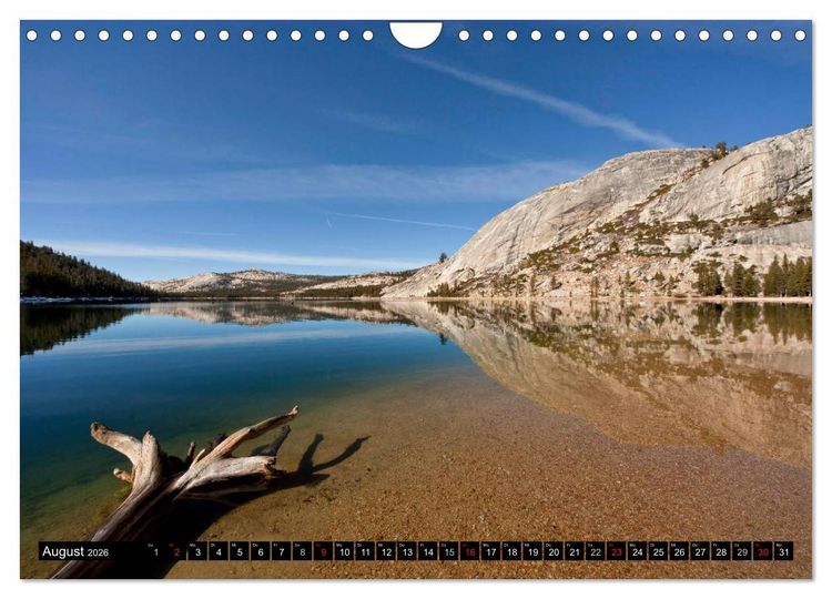 Produktbild: Yosemite - USA (Wandkalender 2026 DIN A4 quer), CALVENDO Monatskalender