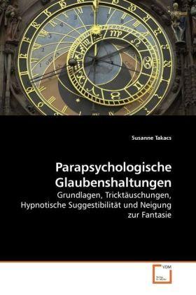 Produktbild: Takacs, S: Parapsychologische Glaubenshaltungen