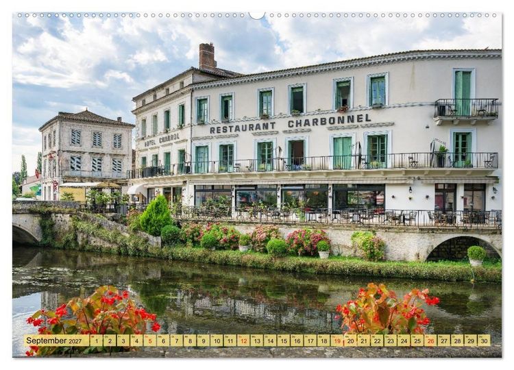 Produktbild: Gascogne, ein St&uuml;ck Paradies (Wandkalender 2027 DIN A2 quer), CALVENDO Monatskalender