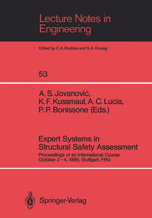 Produktbild: Expert Systems in Structural Safety Assessment