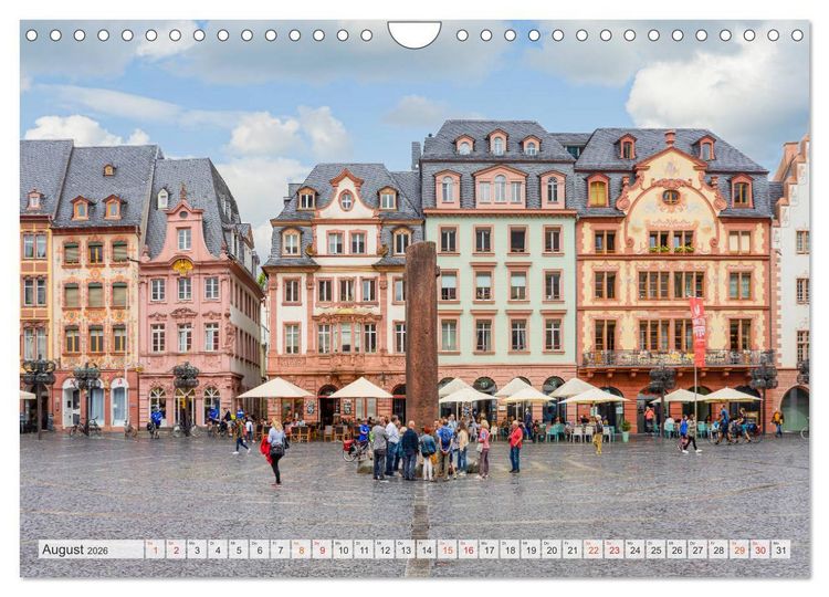 Produktbild: Mainz Impressionen (Wandkalender 2026 DIN A4 quer), CALVENDO Monatskalender