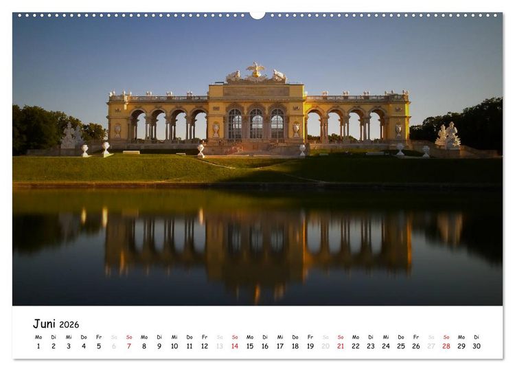 Produktbild: Wiener Eindr&uuml;cke (Wandkalender 2026 DIN A2 quer), CALVENDO Monatskalender