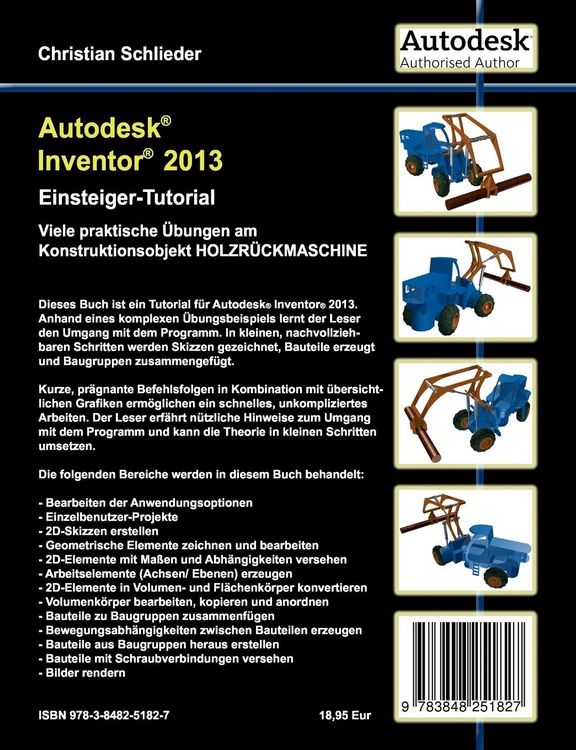Produktbild: Autodesk Inventor 2013 - Einsteiger-Tutorial