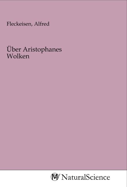 Produktbild: &Uuml;ber Aristophanes Wolken