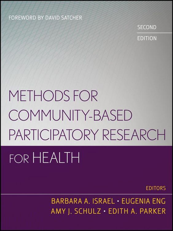 Produktbild: Methods for Community-Based Participatory Research for Health