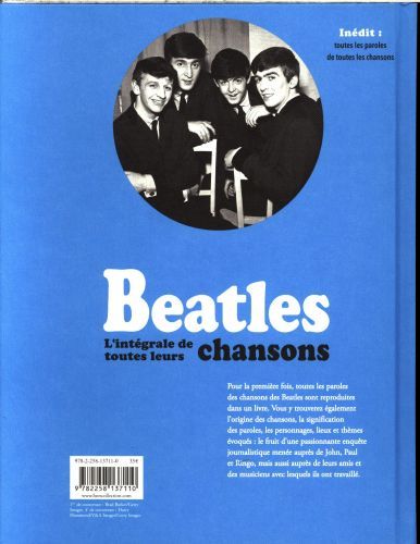 Produktbild: Beatles, l'int&eacute;grale de toutes leurs chansons