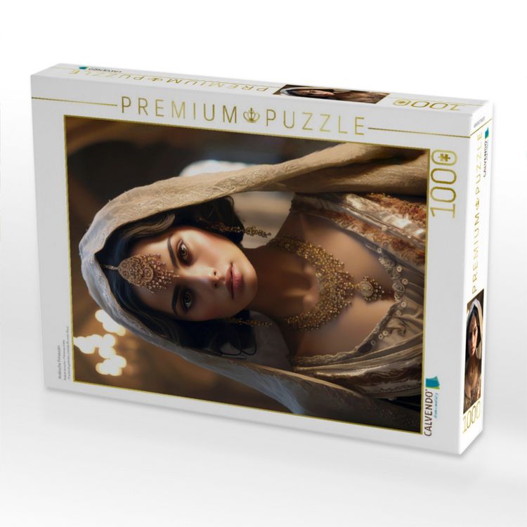 Produktbild: CALVENDO Puzzle Arabische Prinzessin | 1000 Teile Lege-Gr&ouml;&szlig;e 64x48cm Foto-Puzzle f&uuml;r gl&uuml;ckliche Stunden