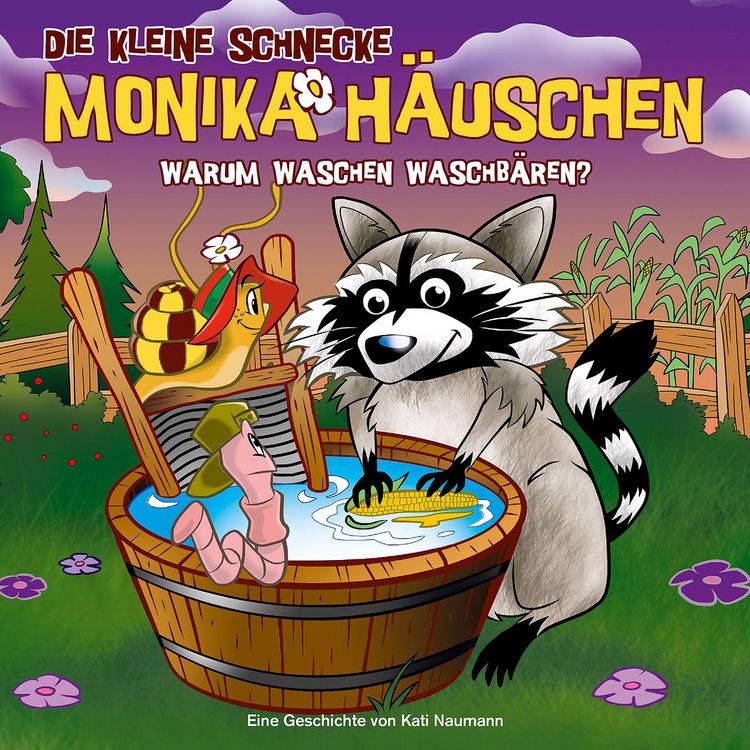 Produktbild: Die kleine Schnecke Monika H&auml;uschen - CD / 53: Warum waschen Waschb&auml;ren?