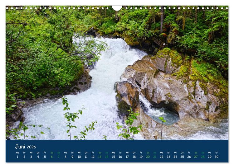 Produktbild: Bergwelt Hohe Tauern - Wandergenuss in alpiner Landschaft (Wandkalender 2026 DIN A3 quer), CALVENDO Monatskalender