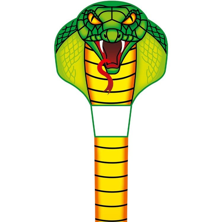 Produktbild: Ecoline Drachen Emerald Cobra Kite Spannweite (Details) 670mm Windst&auml;rken-Eignung 2 - 5 bft