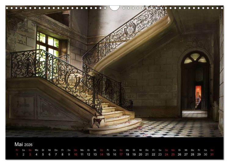 Produktbild: Vergessene und verlassene sch&ouml;ne Orte (Wandkalender 2026 DIN A3 quer), CALVENDO Monatskalender