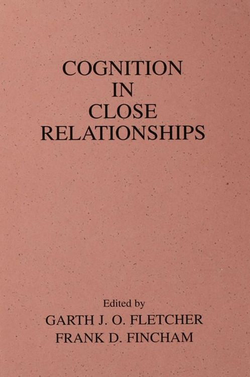 Produktbild: Cognition in Close Relationships