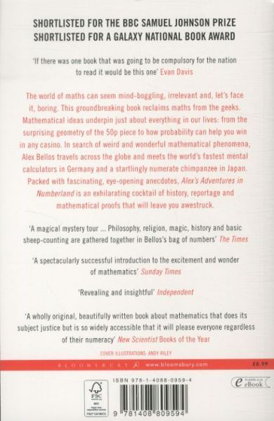 Produktbild: Bellos, A: Alex's Adventures in Numberland