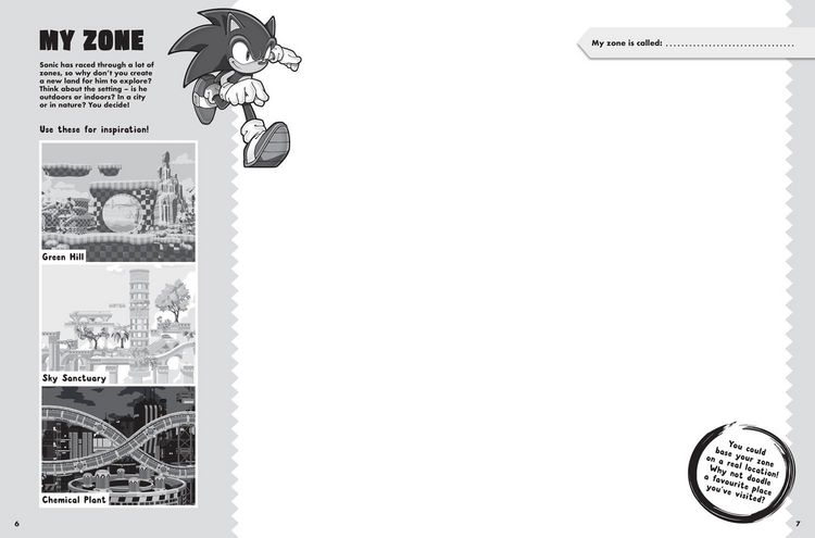 Produktbild: Sonic The Hedgehog Get Creative! Sticker Activity Book