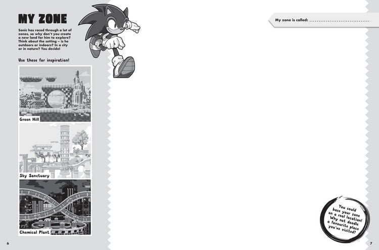 Produktbild: Sonic The Hedgehog Get Creative! Sticker Activity Book