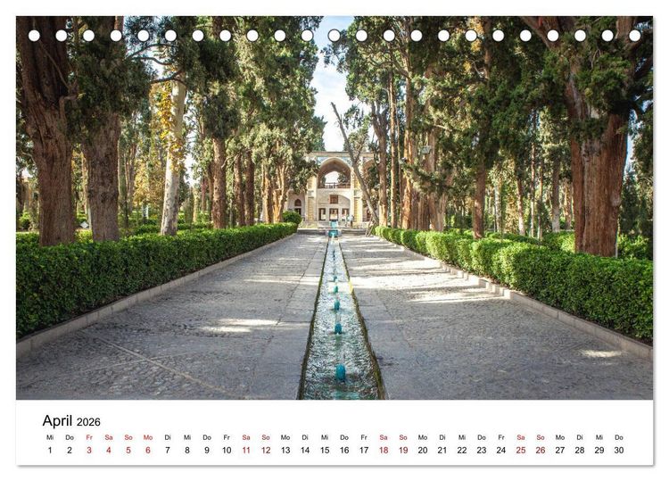 Produktbild: Rundreise Iran (Tischkalender 2026 DIN A5 quer), CALVENDO Monatskalender