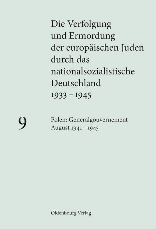 Produktbild: Polen: Generalgouvernement August 1941 - 1945