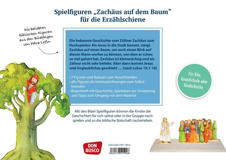 Produktbild: Zach&auml;us auf dem Baum. Erz&auml;hlschienen-Figurenset