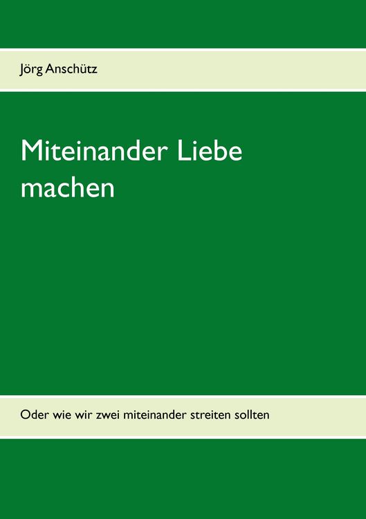 Produktbild: Miteinander Liebe machen