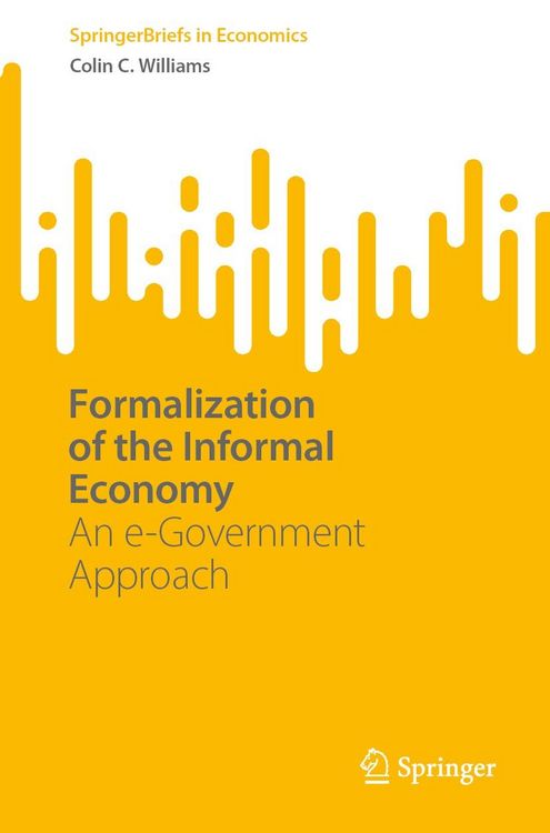 Produktbild: Formalization of the Informal Economy