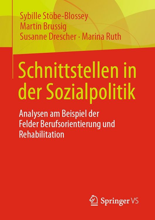 Produktbild: Schnittstellen in der Sozialpolitik
