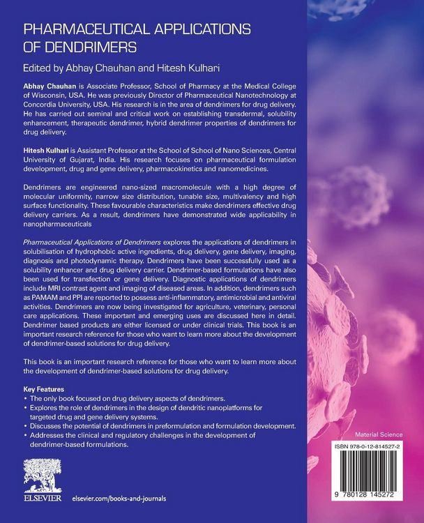 Produktbild: Pharmaceutical Applications of Dendrimers