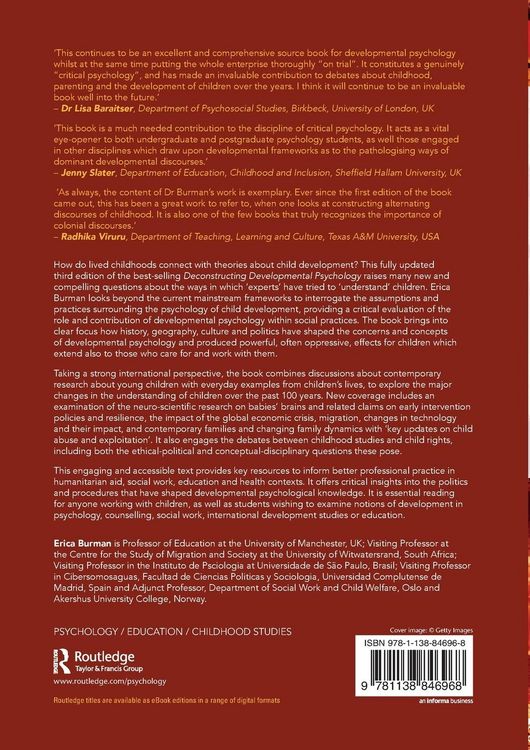 Produktbild: Deconstructing Developmental Psychology